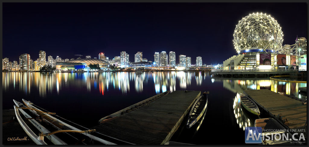 U092-Urban-Docks-Night-False-Creek-Science-World-Vancouver-BC-Canada-Chris-Collacott-avision.ca