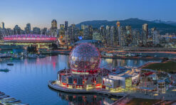 Vancouver Science World Twilight
