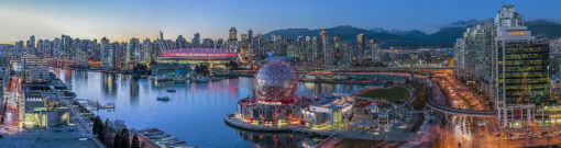 Vancouver Science World Twilight