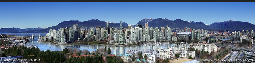 PA305-Pristine-Vancouver-Skyline-False-Creek-BC-Canada-Downtown-City-Panoramic-Panorama-Chris-Collacott-avision.ca